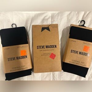 5 Pairs of Steve Madden Tights in Small/Medium